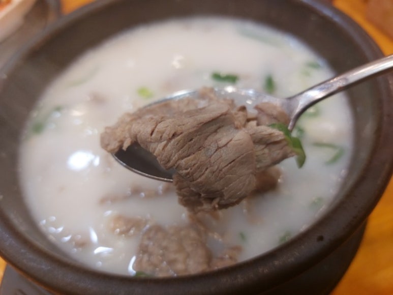 명품 설렁탕 이미지