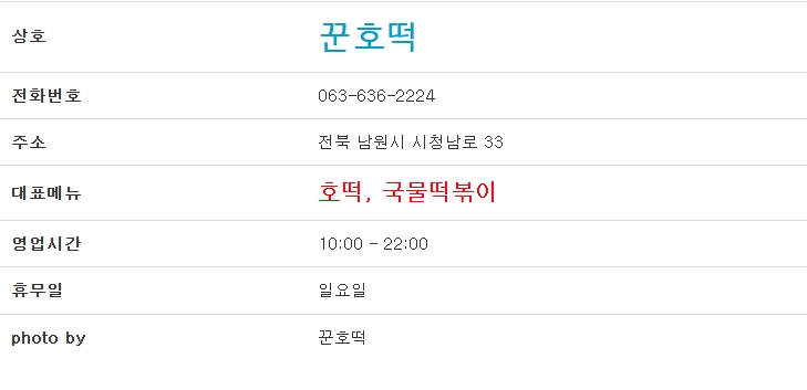 꾼의분식 이미지
