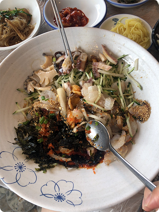 맛있는물회 이미지