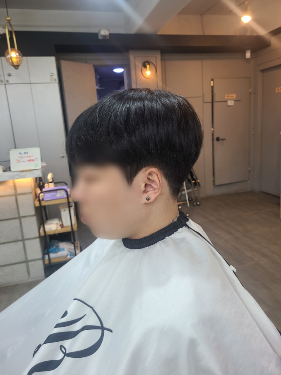 은지헤어라인 이미지