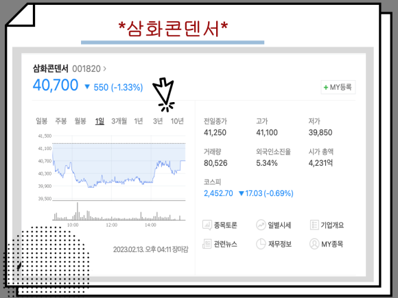 삼화씨에스 이미지