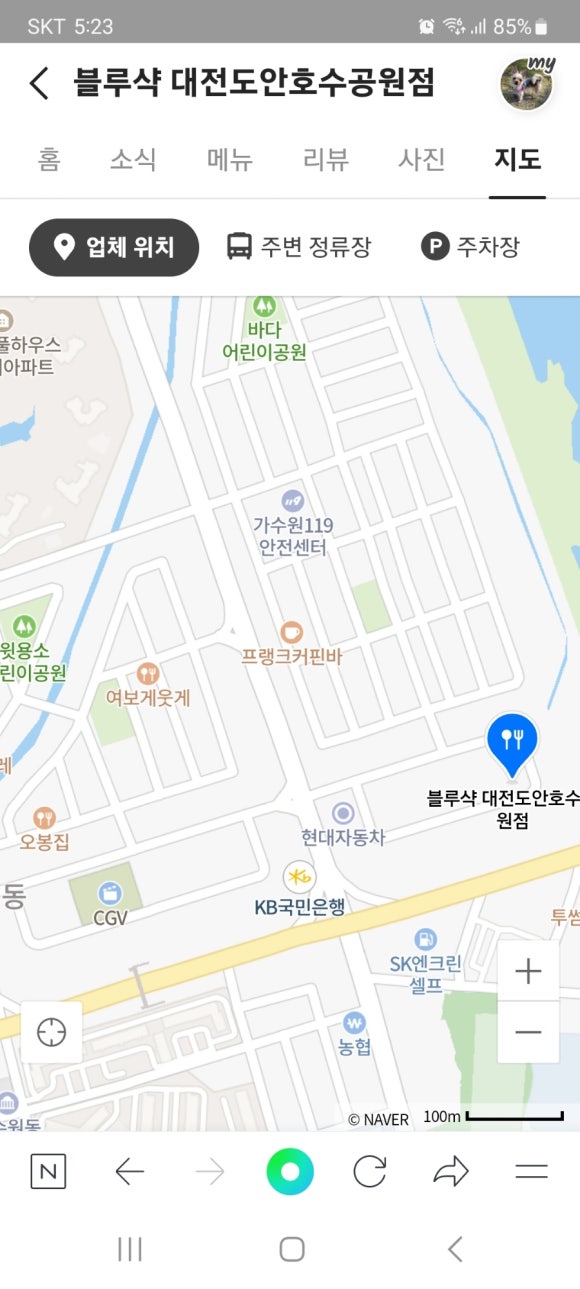 블루샥도안호수공원 이미지