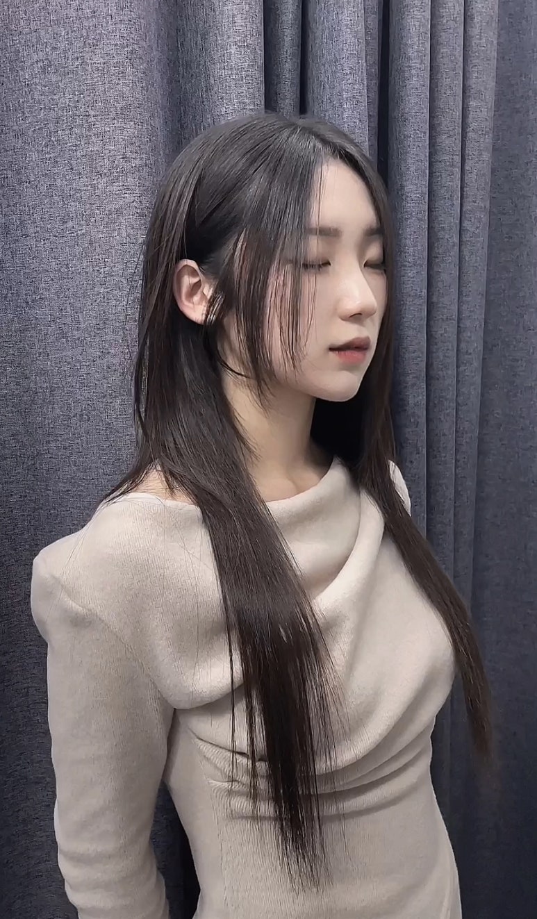 규리헤어라인 이미지