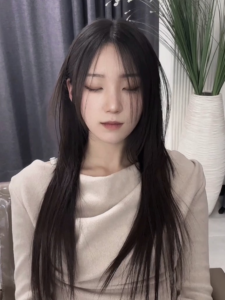 규리헤어라인 이미지