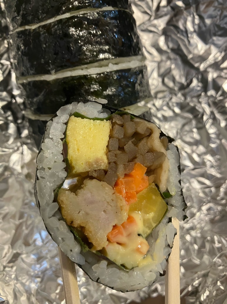 아지매김밥인동점 이미지