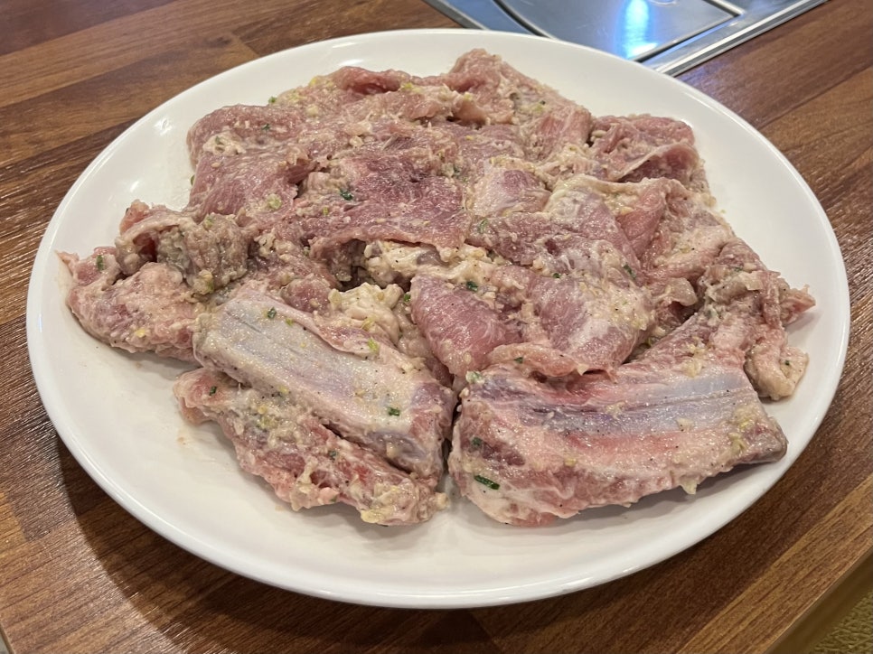 숯불순갈비 이미지