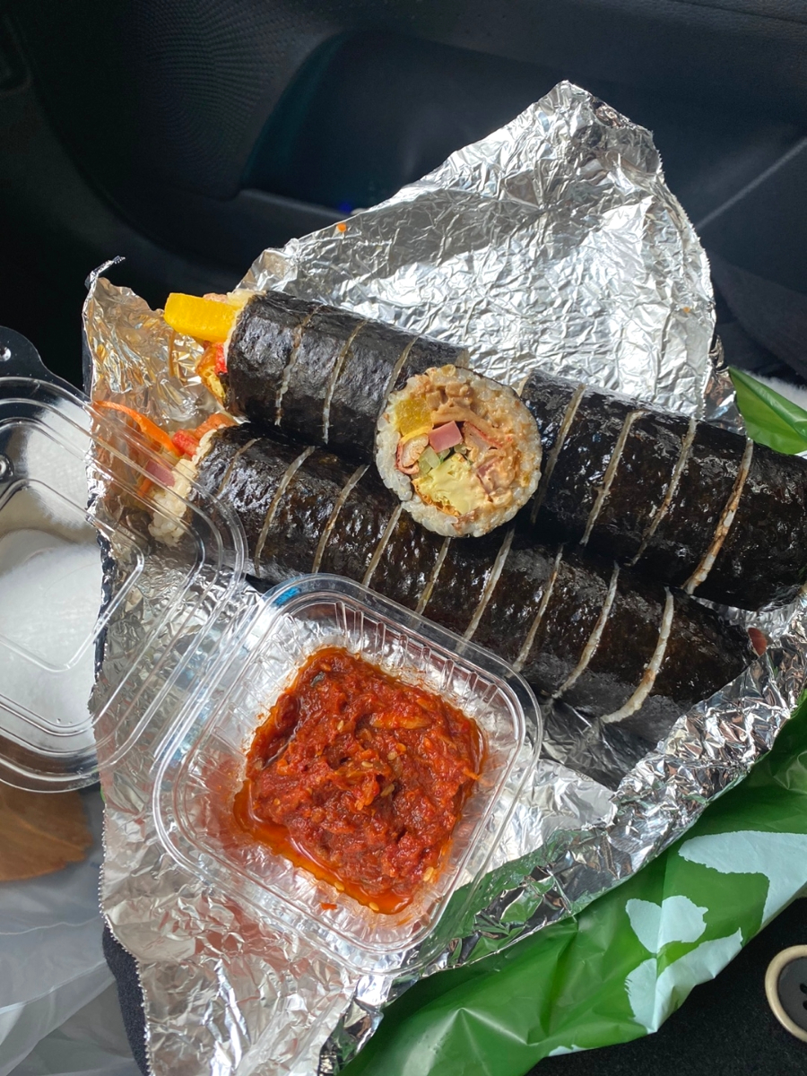 차&김밥 이미지