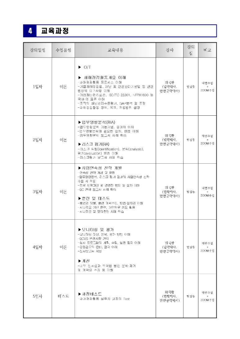 기업재해경감협회 이미지