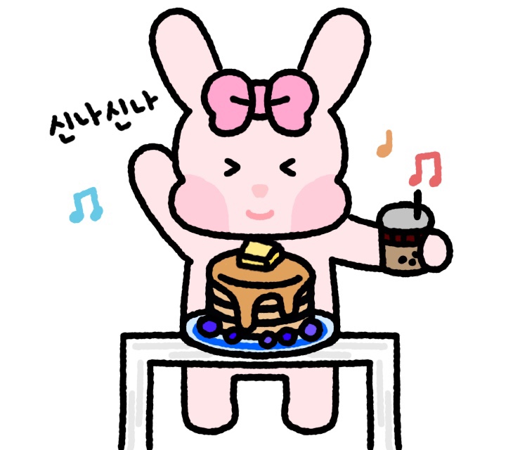 핑크토끼 이미지