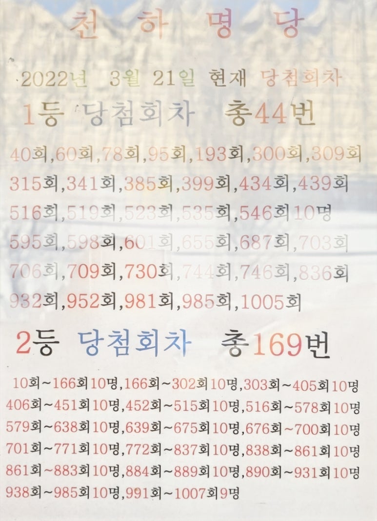 복권방천하명당 이미지