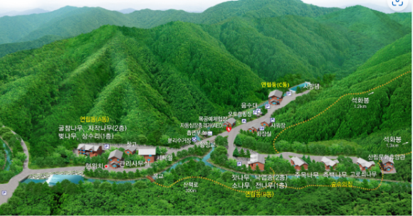 국립황정산자연휴양림캠핑장 이미지