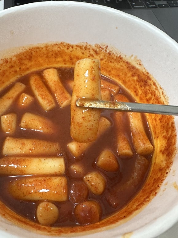신전컵떡볶이 이미지
