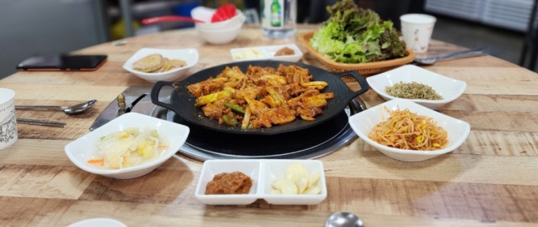 돼지막구이 이미지