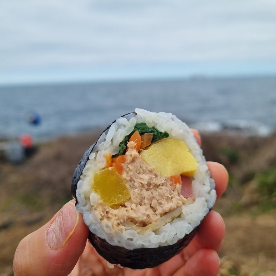 뽕꼬랑김밥 이미지