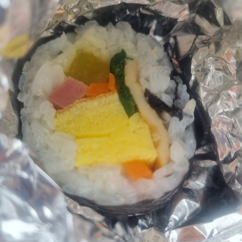 뽕꼬랑김밥 이미지