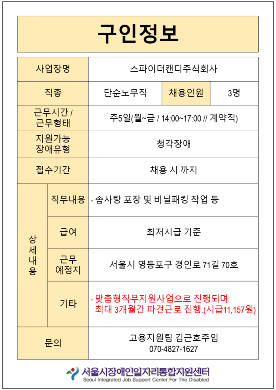 스파이더캔디(주) 이미지