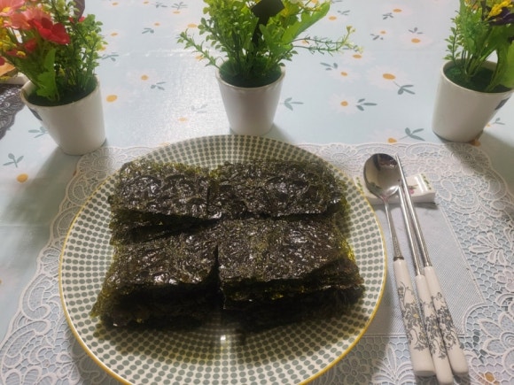 맥반석 김 이미지
