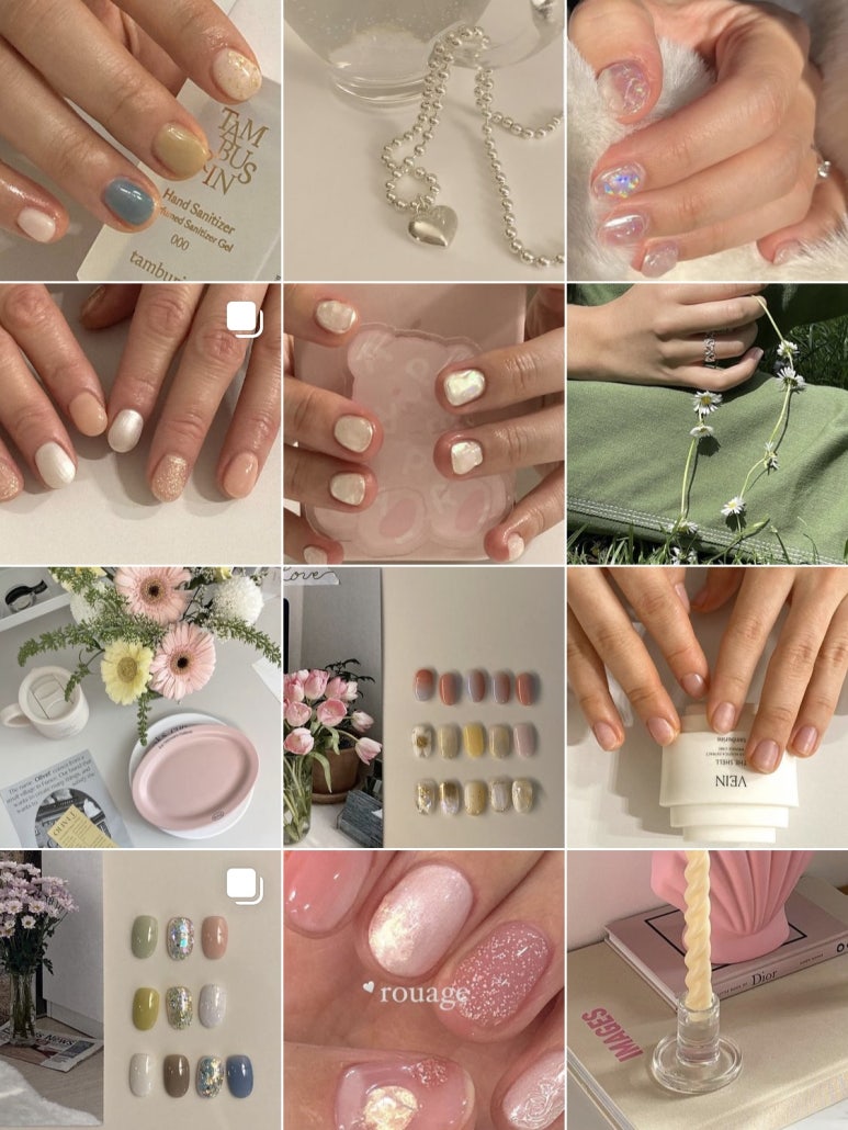 루아즈네일(rouage nail) 이미지