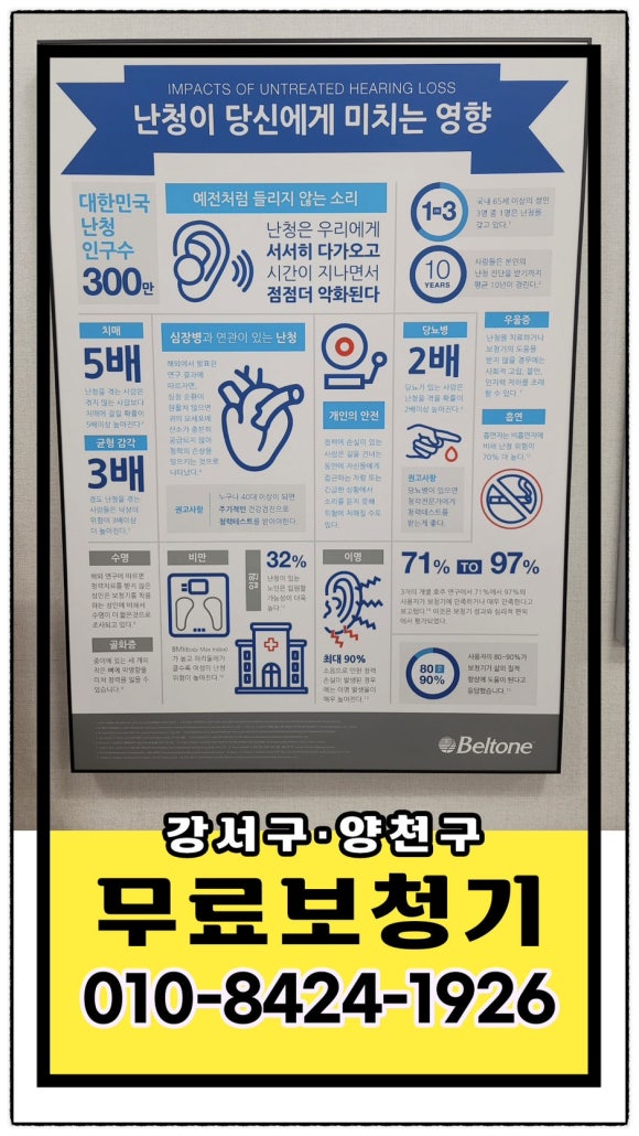 렉스톤 보청기 양천지사 이미지