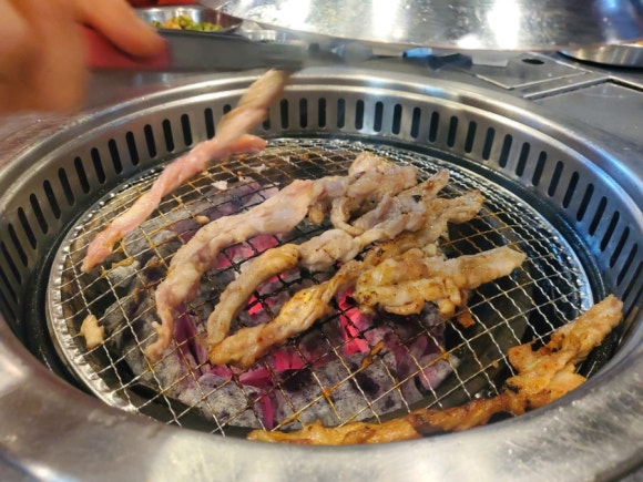 숯불에후다닭 이미지