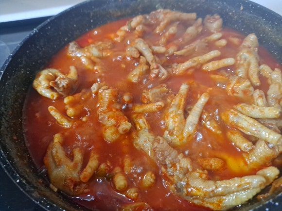 송송닭발 이미지