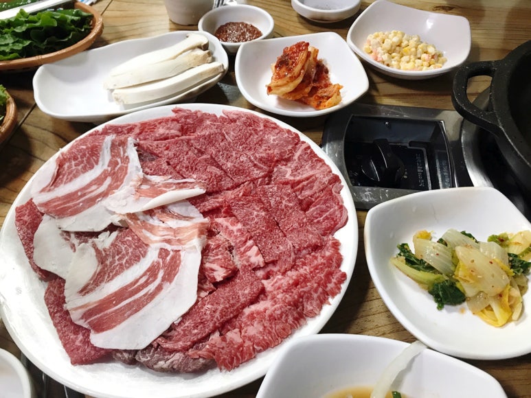 한우미강 정육식당 이미지
