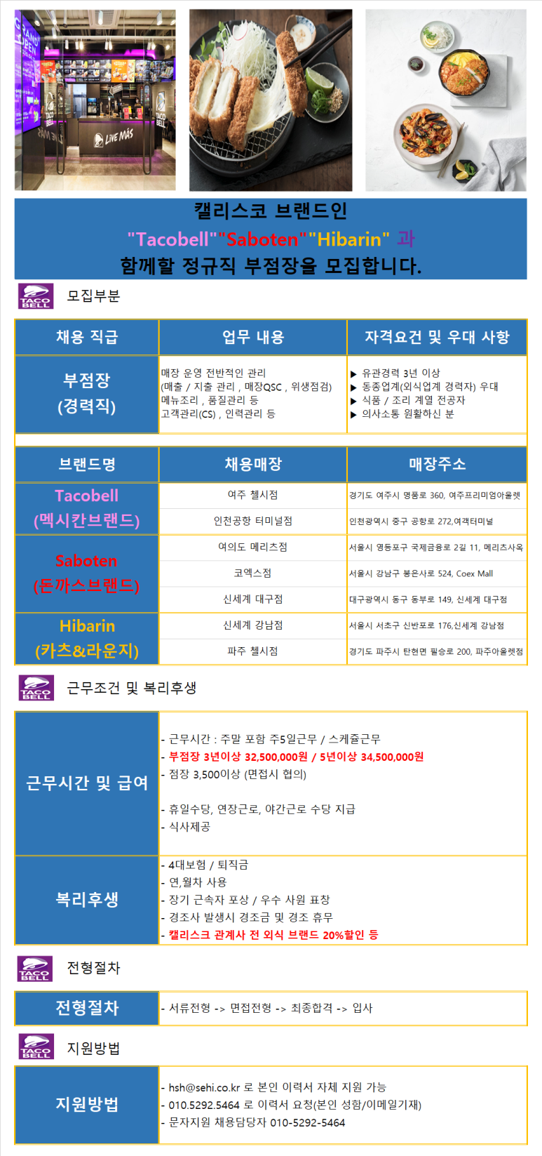 캘리스코타코벨 이미지