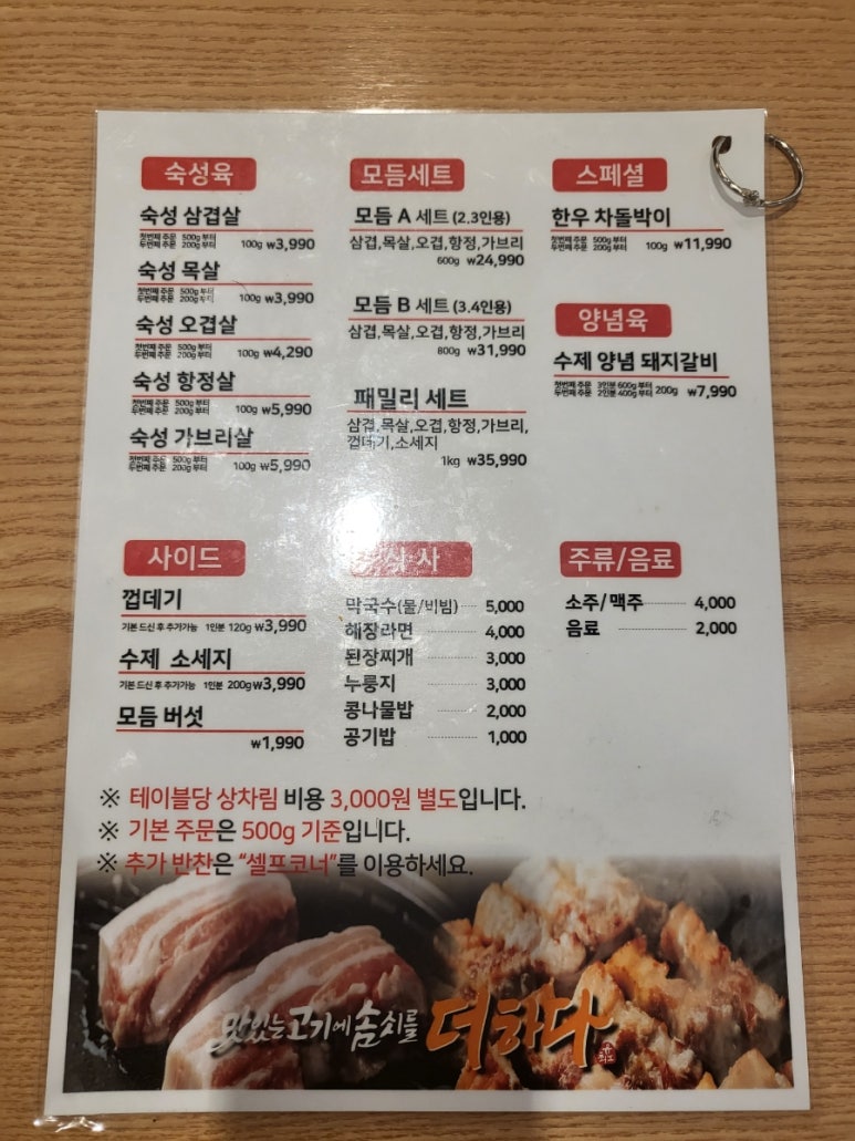 맛있는고기에솜씨를더하다남목점 이미지