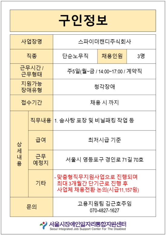 스파이더캔디(주) 이미지