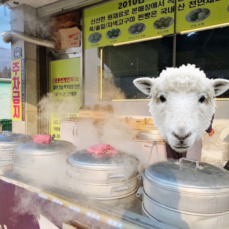 광릉찐빵만두 이미지