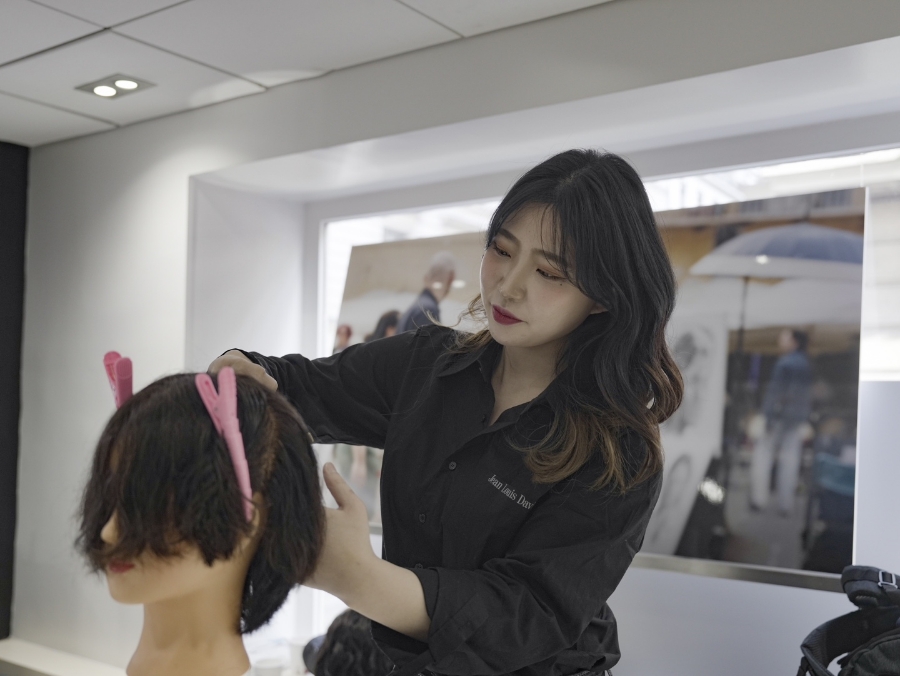 장헤어스케치 이미지