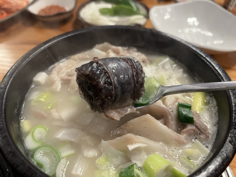 장수옥순대국 이미지