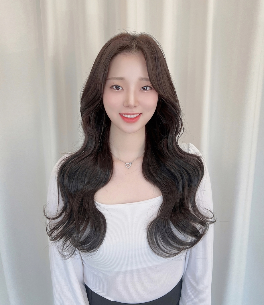 신데렐라붙임머리 이미지