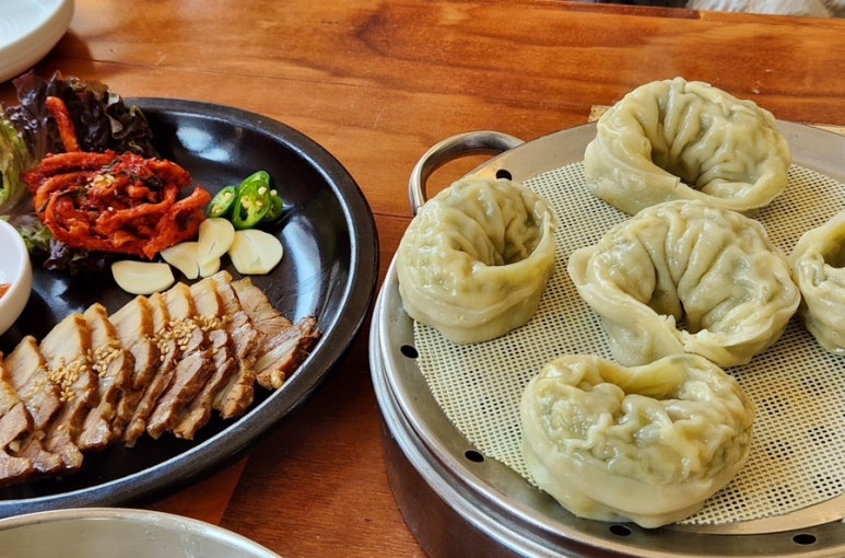 광양칼국수 보쌈 이미지