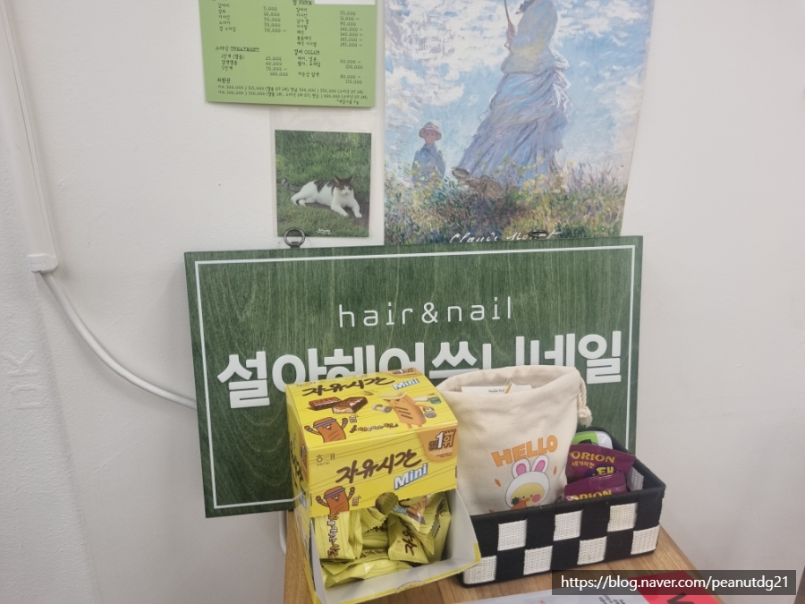 설아헤어쑤니네일 이미지