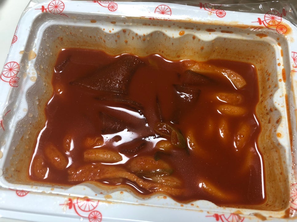 빨간자전거 떡볶이 이미지
