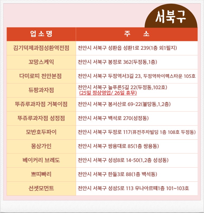 소문난즉석빵 이미지
