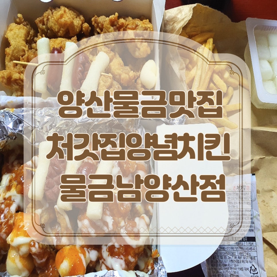 처갓집양념치킨 물금남양산점 이미지