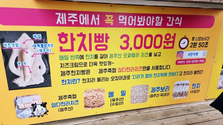 제주한치빵 이미지