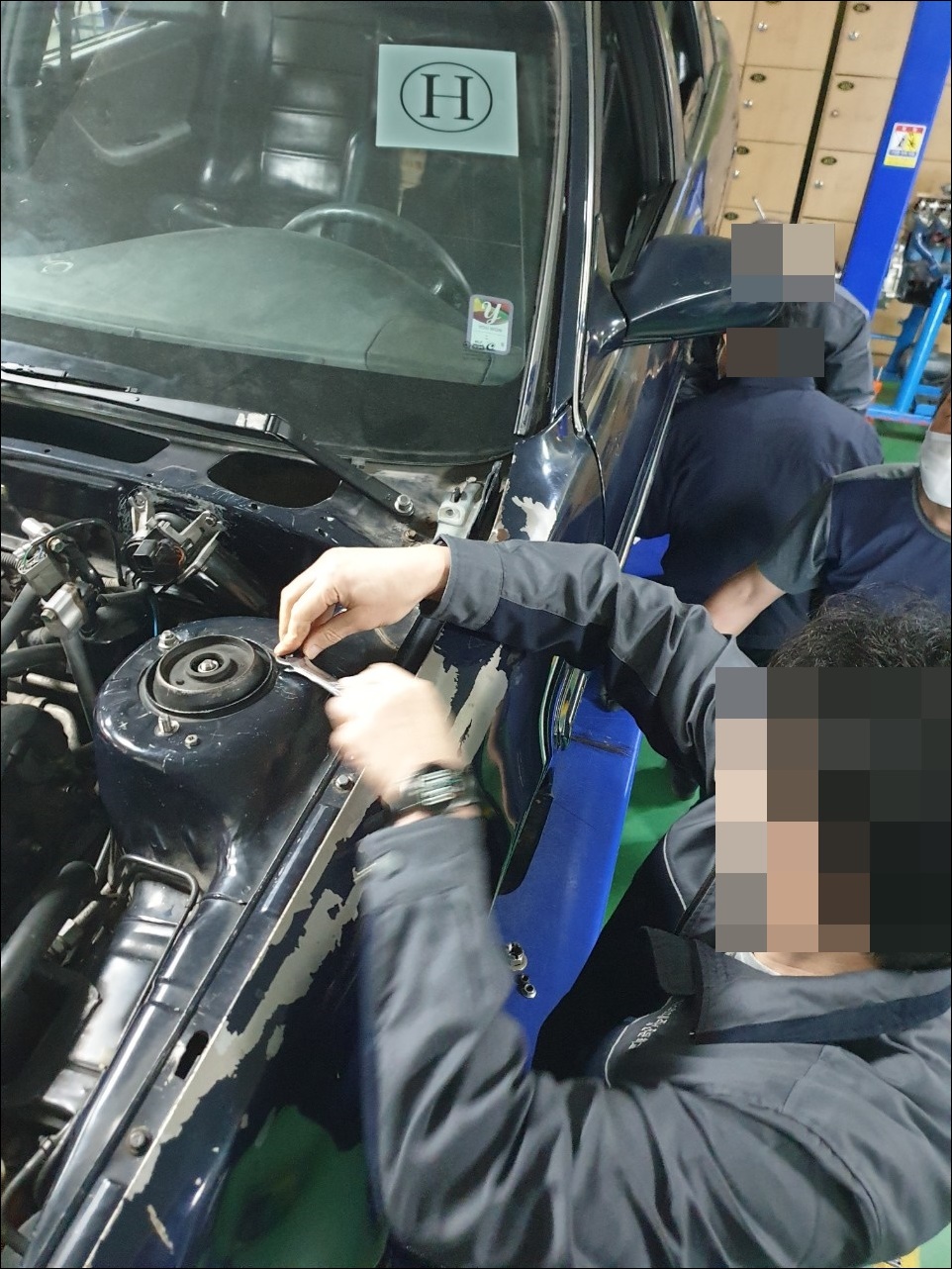 미래자동차정비 이미지