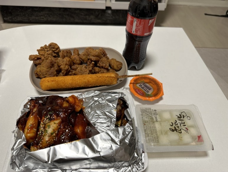 쪽갈비에 미치닭 이미지