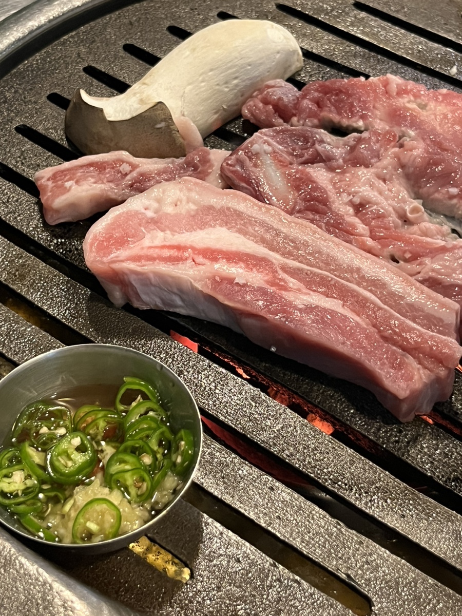 연탄불생고기한판 이미지