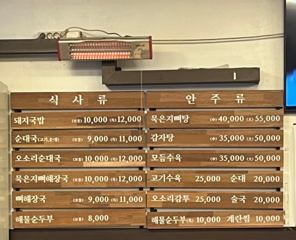 장수옥순대국 이미지