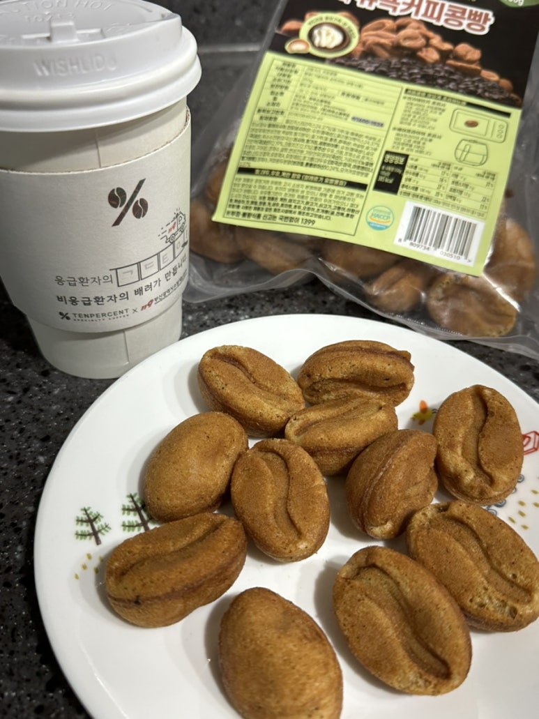 커피콩빵&핫도그 이미지
