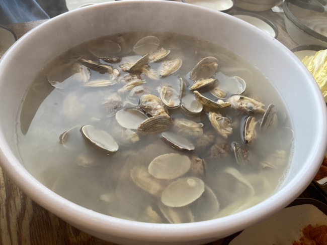 오모리생바지락손칼국수 이미지