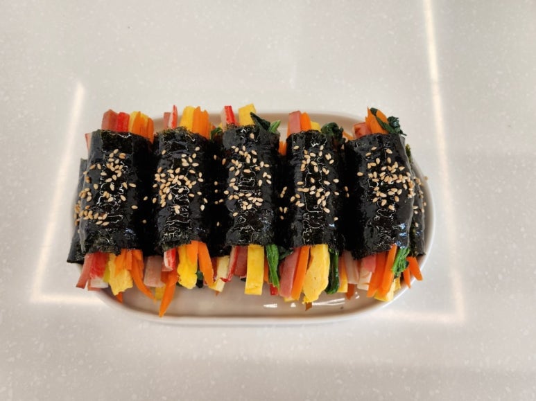 노랑김밥 이미지