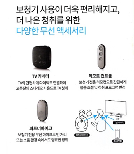 유니트론 인세라 B 인공지능 사운드 기술 귓속형 보청기 특징 및 가격표 — 원문 이미지 8