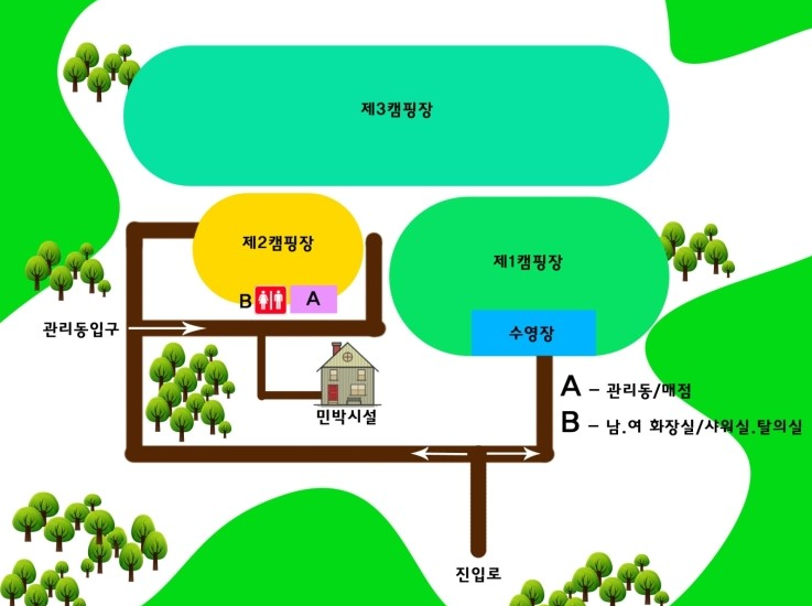 짱아야영장 이미지