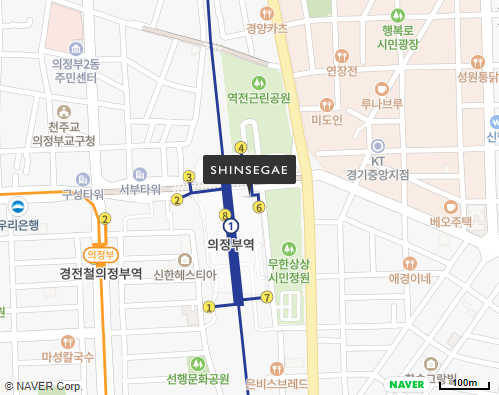 마끼에 의정부신세계백화점 이미지