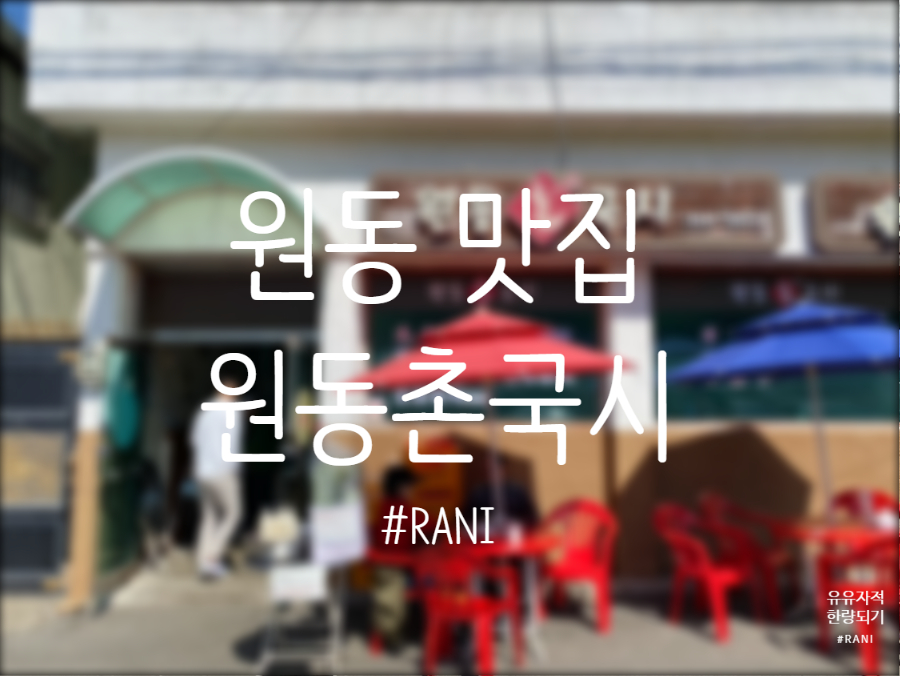 원동촌국시 이미지